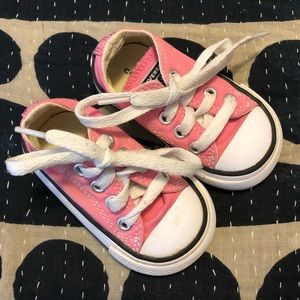 Pink Converse Size 3 (Toddler)